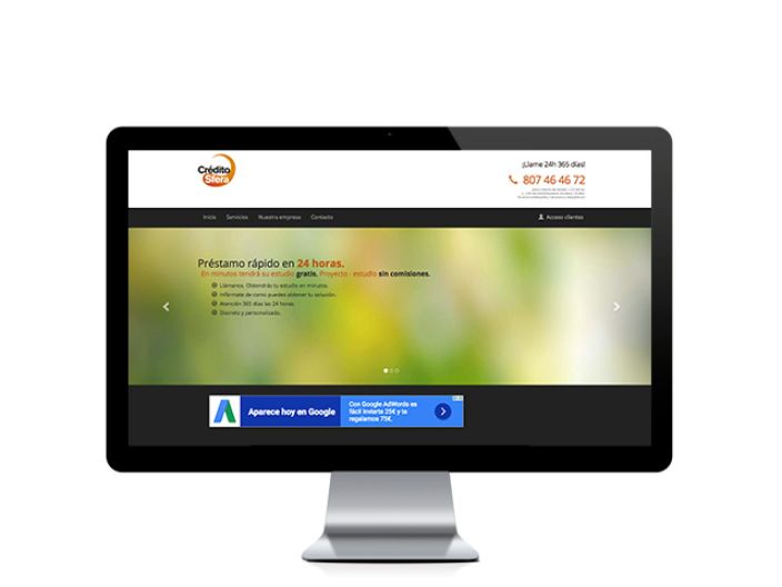 Web del cliente - creditosfera.com