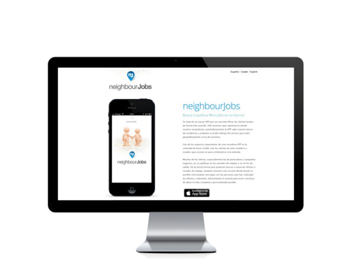 Web del cliente - neighbour-jobs.com