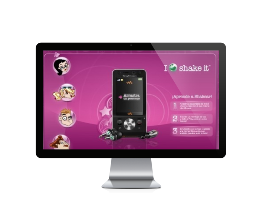 Web del cliente - shakecontrol.com
