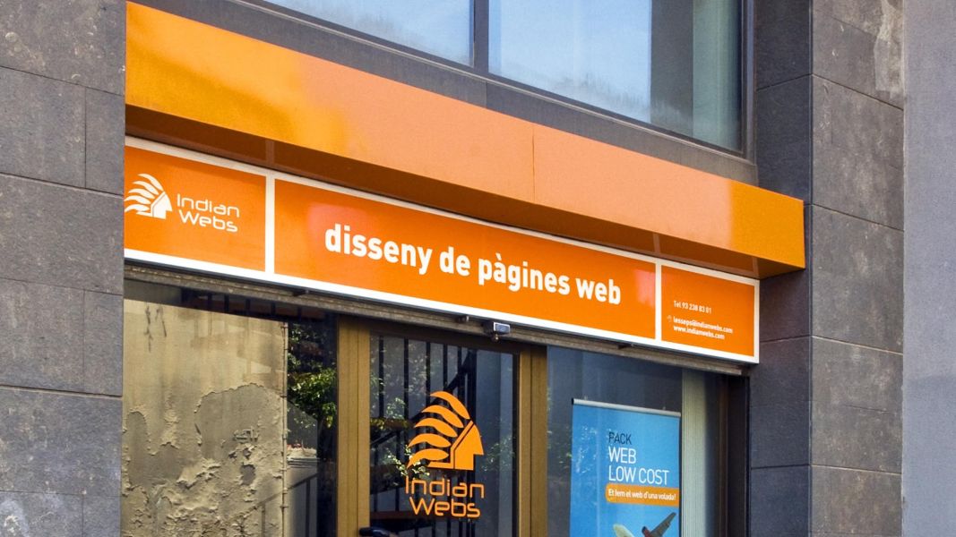 Indianwebs Lesseps Disenny web Barcelona