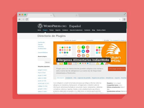 Nou Plugin d'Indianwebs per a WordPress