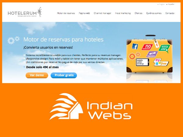 IndianWebs y Hotelerum firman un acuerdo de colaboración