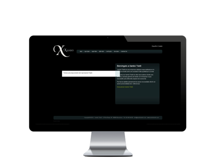 Web del cliente - xambotextil.com