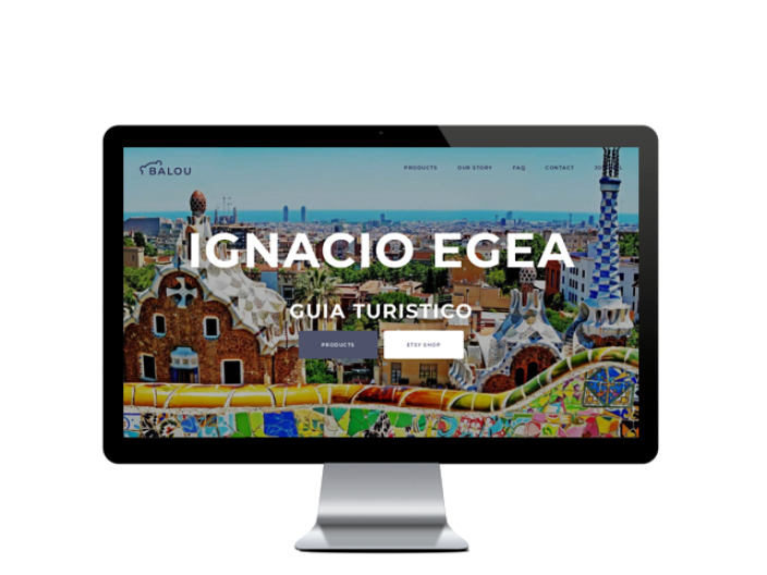 Web del cliente - ignacioegea.com