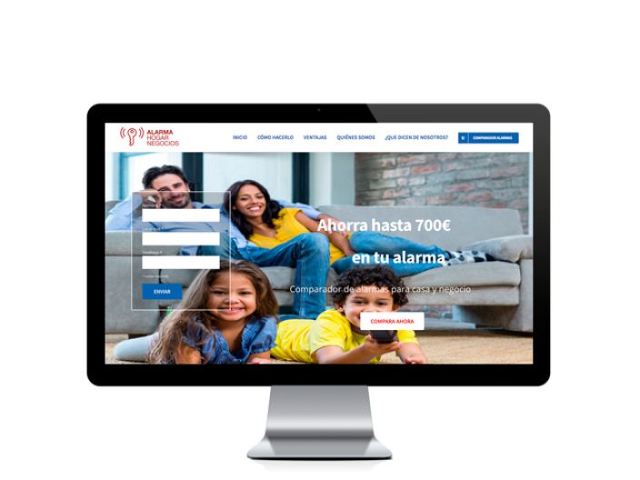 Web del cliente - alarma-hogar-negocios.com