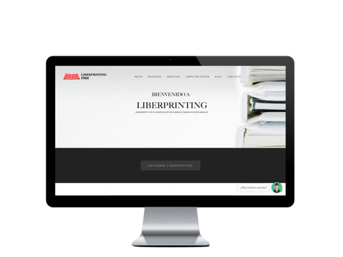 Web del cliente - liberprinting1968.com