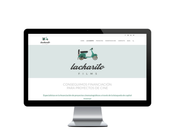 Web del cliente - lacharitofilms.com