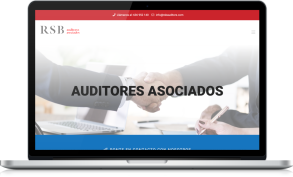 Imagen de la web del mes Web de febrero 2024: rsbauditors