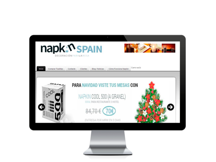 Web del cliente - napkinspain.es