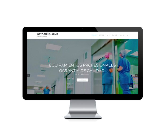 Web del cliente - ortogeripharma.com