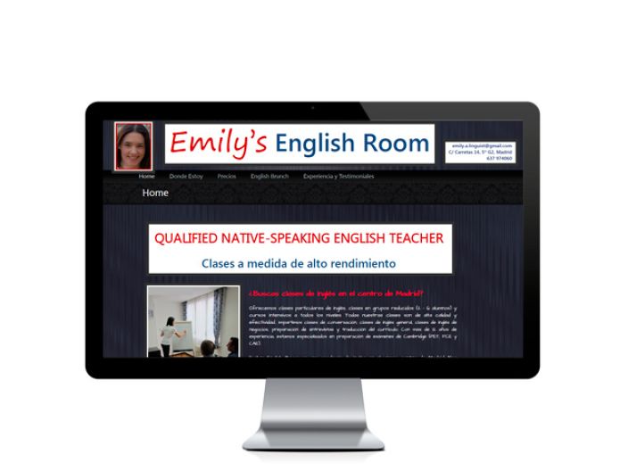 Web del cliente - newenglishroom.com