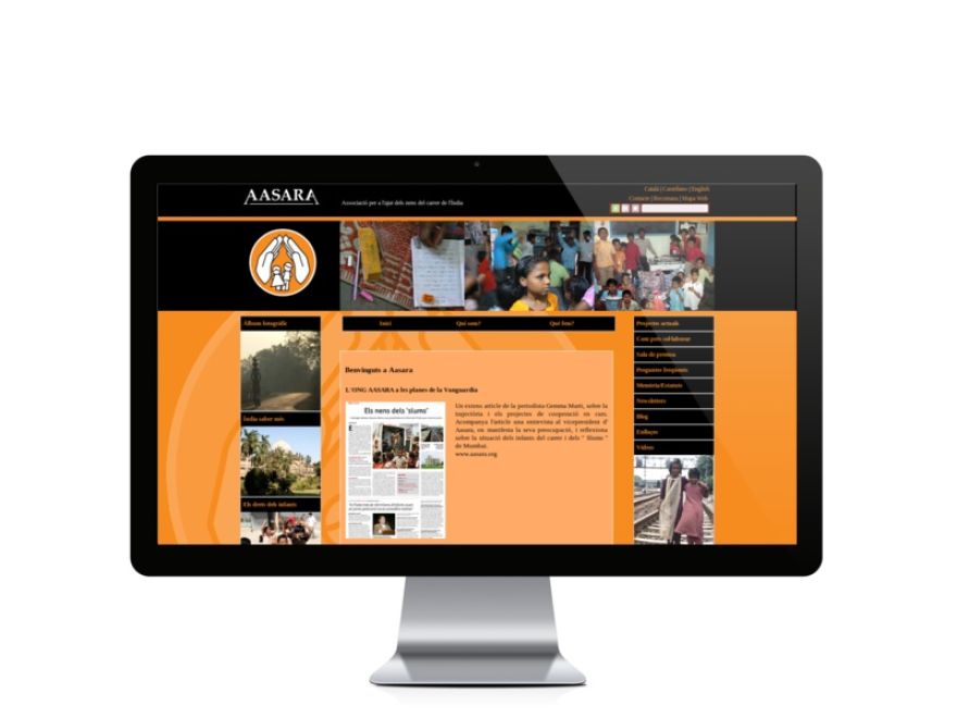 Web del cliente - aasara.org