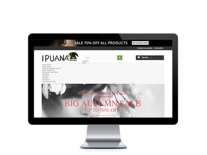 Web del cliente - ipuanabarcelona.com