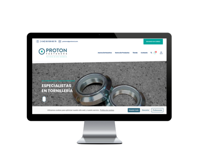 Web del cliente - protonsl.com
