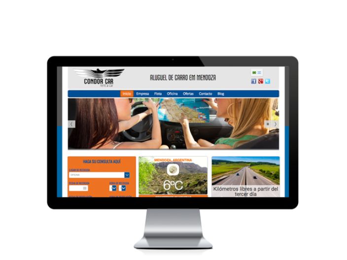 Web del cliente - condorcar.com.ar