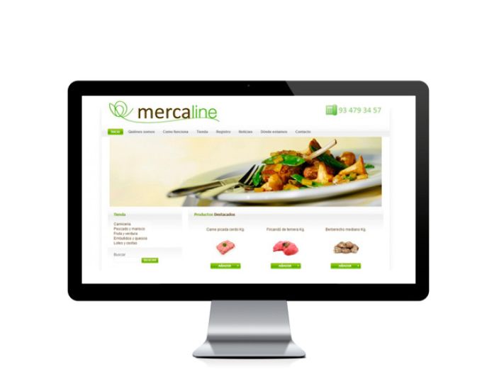 Web del cliente - mercaline.es