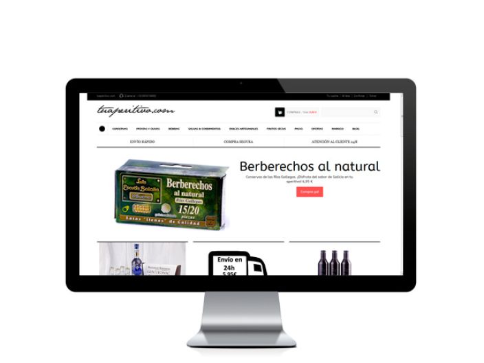 Web del cliente - tuaperitivo.com