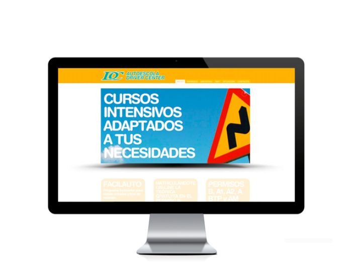 Web del cliente - autoescoladrivercenter.com