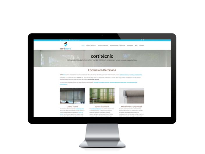 Web del cliente - cortitecnic.com