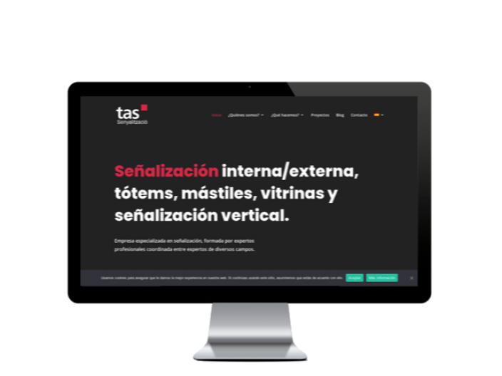 Web del cliente - tassenyalitzacio.com