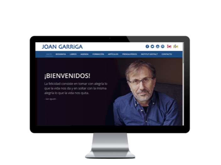 Web del cliente - joangarriga.com