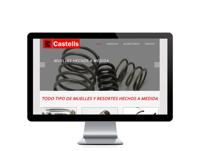 Web del cliente - muellescastells.com