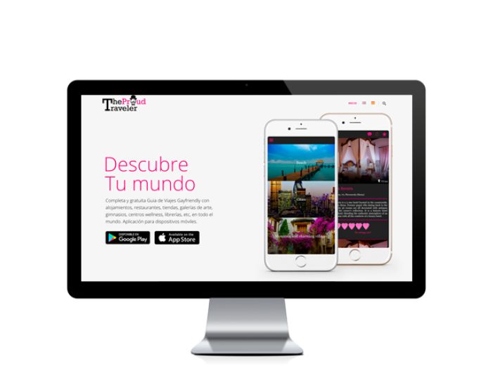 Web del cliente - theproudtraveler.com