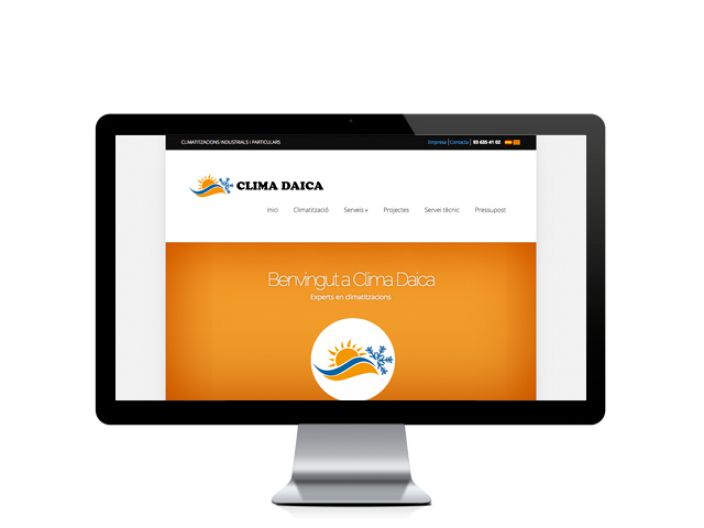 Web del cliente - climadaica.com