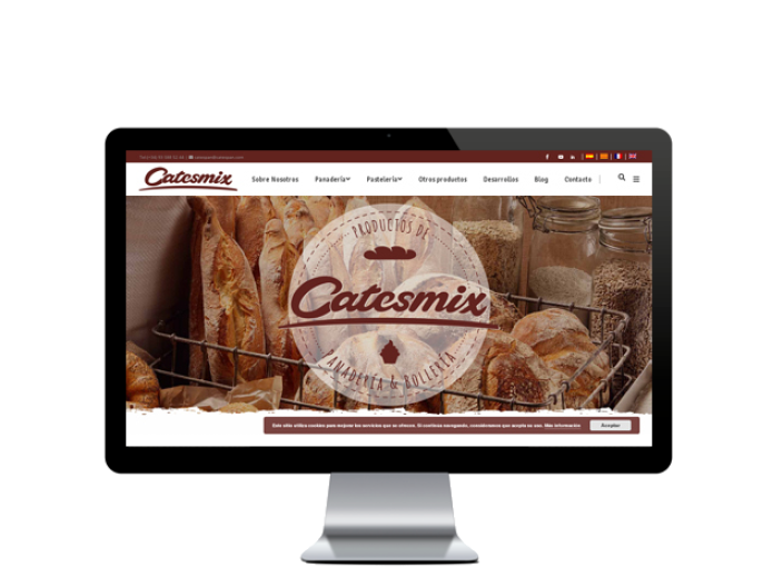 Web del cliente - catesmix.com