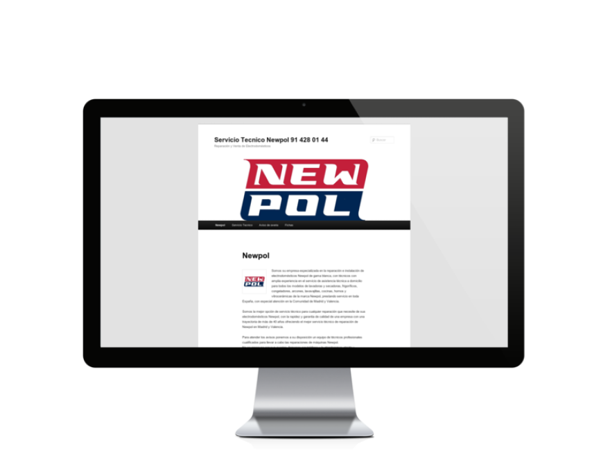 Web del cliente - newpol.es