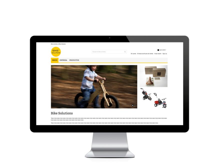 Web del cliente - bikesol.com