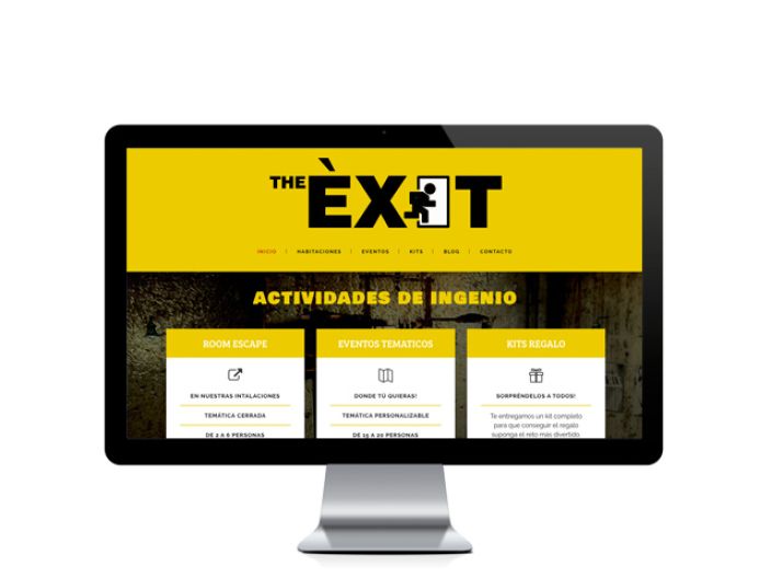 Web del cliente - theexit.es