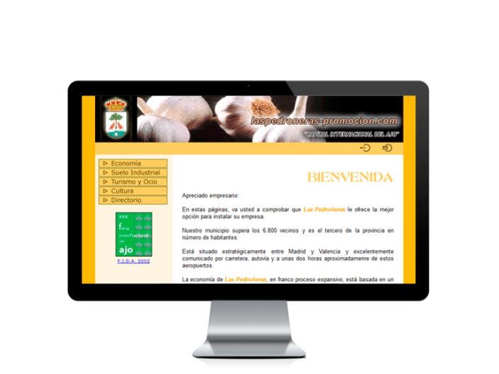 Web del cliente - laspedroneras-promocion.com