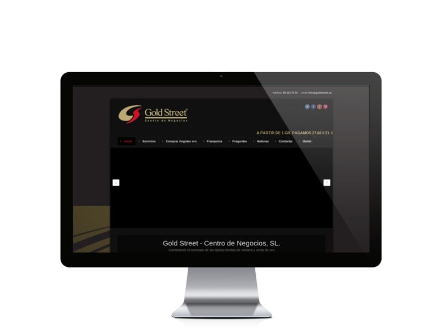 Web del cliente - goldstreet.es