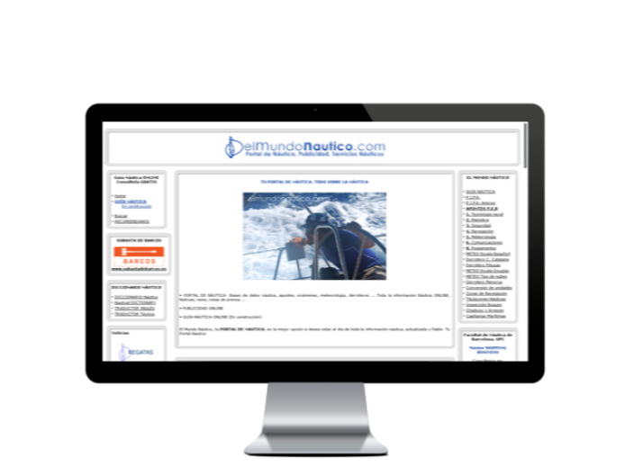 Web del cliente - elmundonautico.com