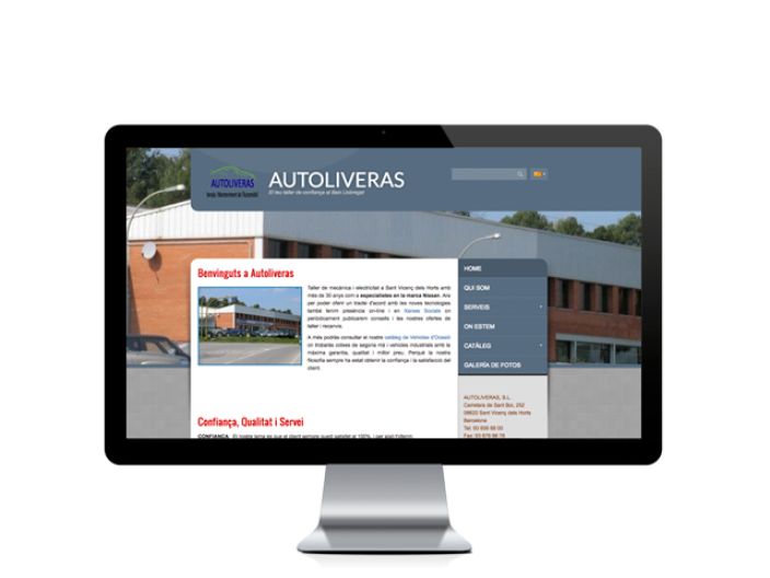 Web del cliente - autoliveras.com