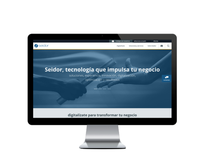 Web del cliente - seidor.es