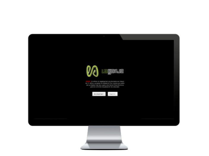 Web del cliente - laganjaclub.org