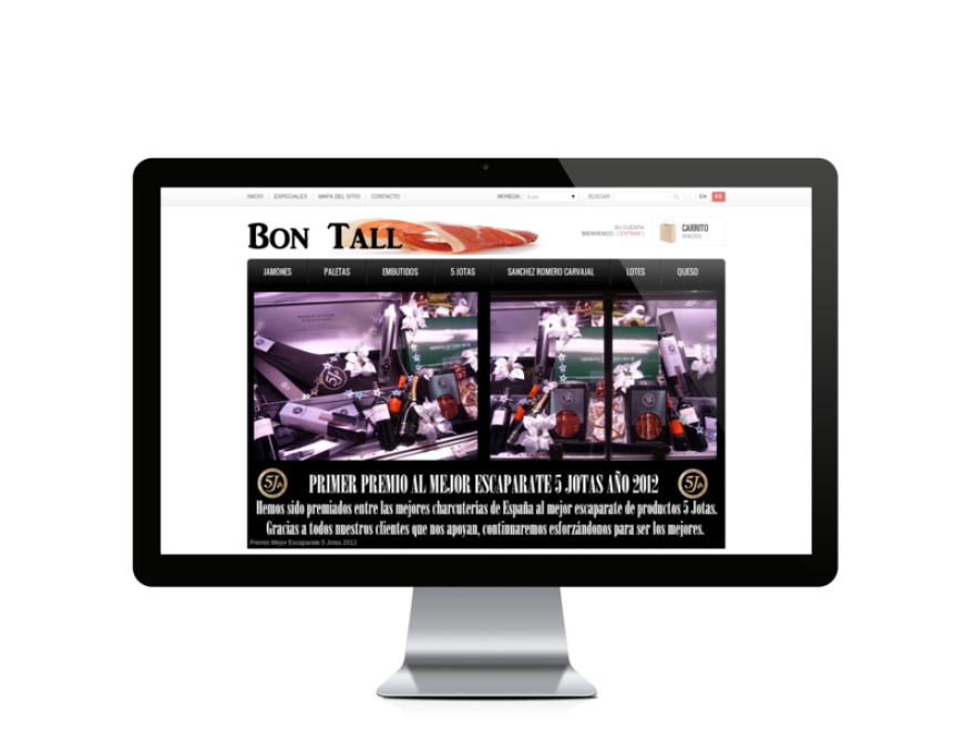 Web del cliente - bontall.com
