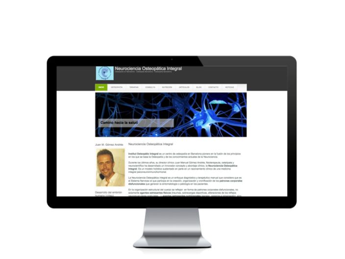 Web del cliente - osteopatia-barcelona.com