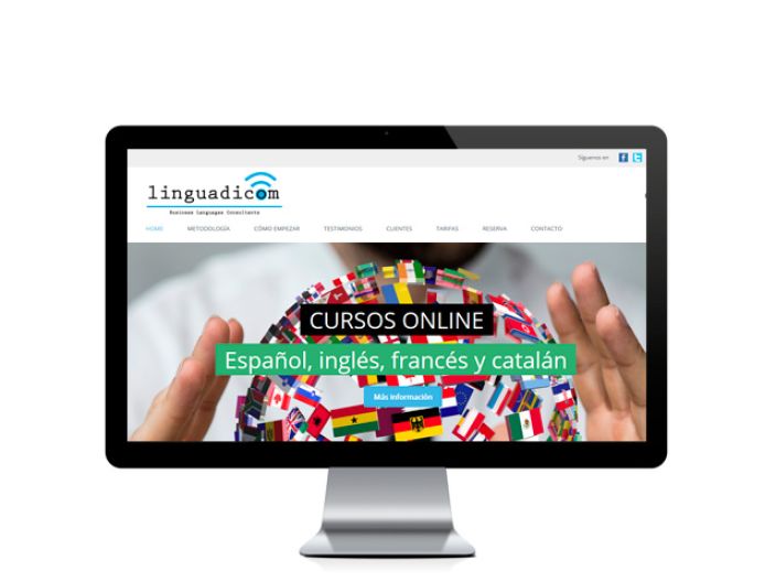 Web del cliente - linguadicom.com