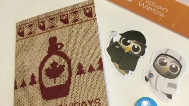 Hootsuite congratulates us on the new year in an Original Way