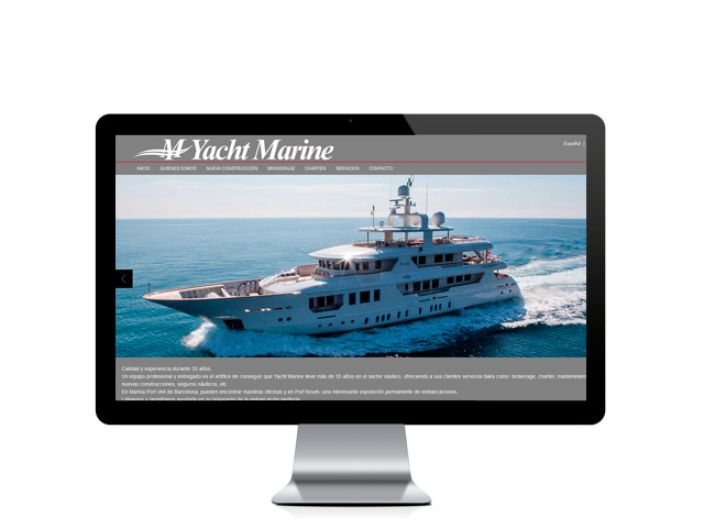 Web del cliente - yachtmarine.net