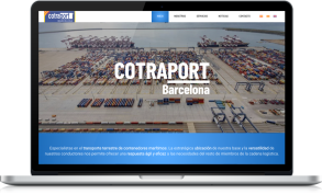 Imagen de la web del mes Web de mayo 2023: cotraportbcn