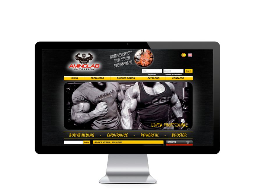 Web del cliente - aminolabnutrition.com