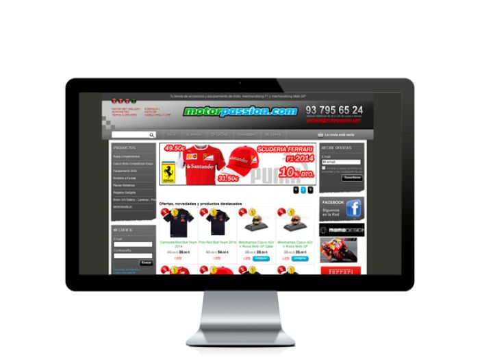 Web del cliente - motorpassion.com