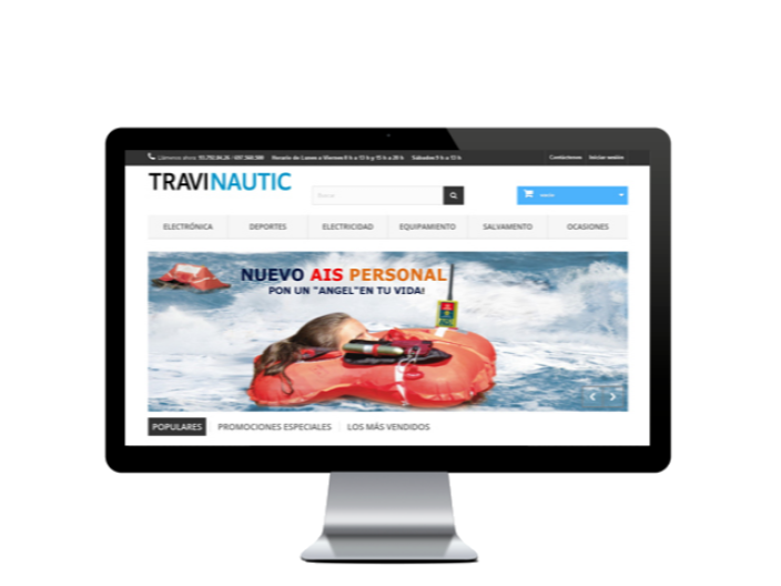 Web del cliente - travinautic.com