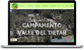 Imagen de la web del mes Web de Abril 2023: campamentovalledeltietar