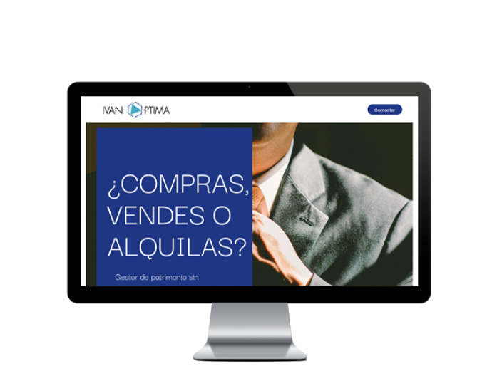 Web del cliente - ivanoptima.es