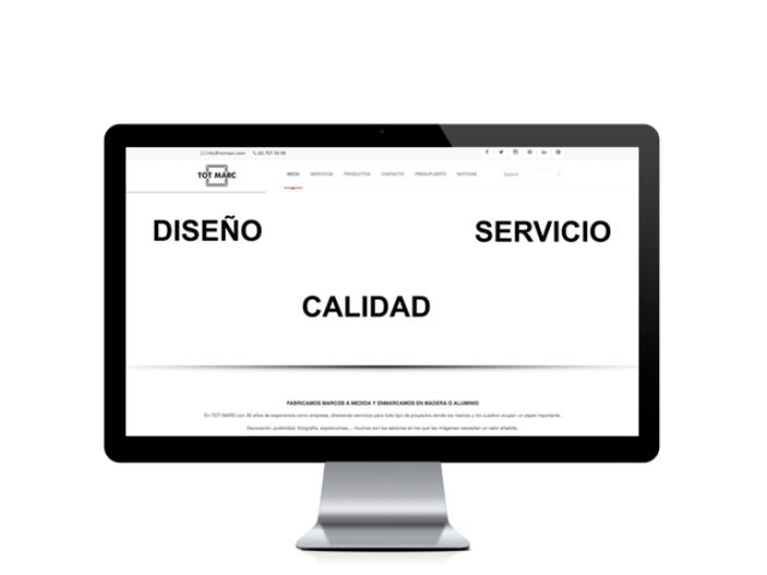 Web del cliente - totmarc.com